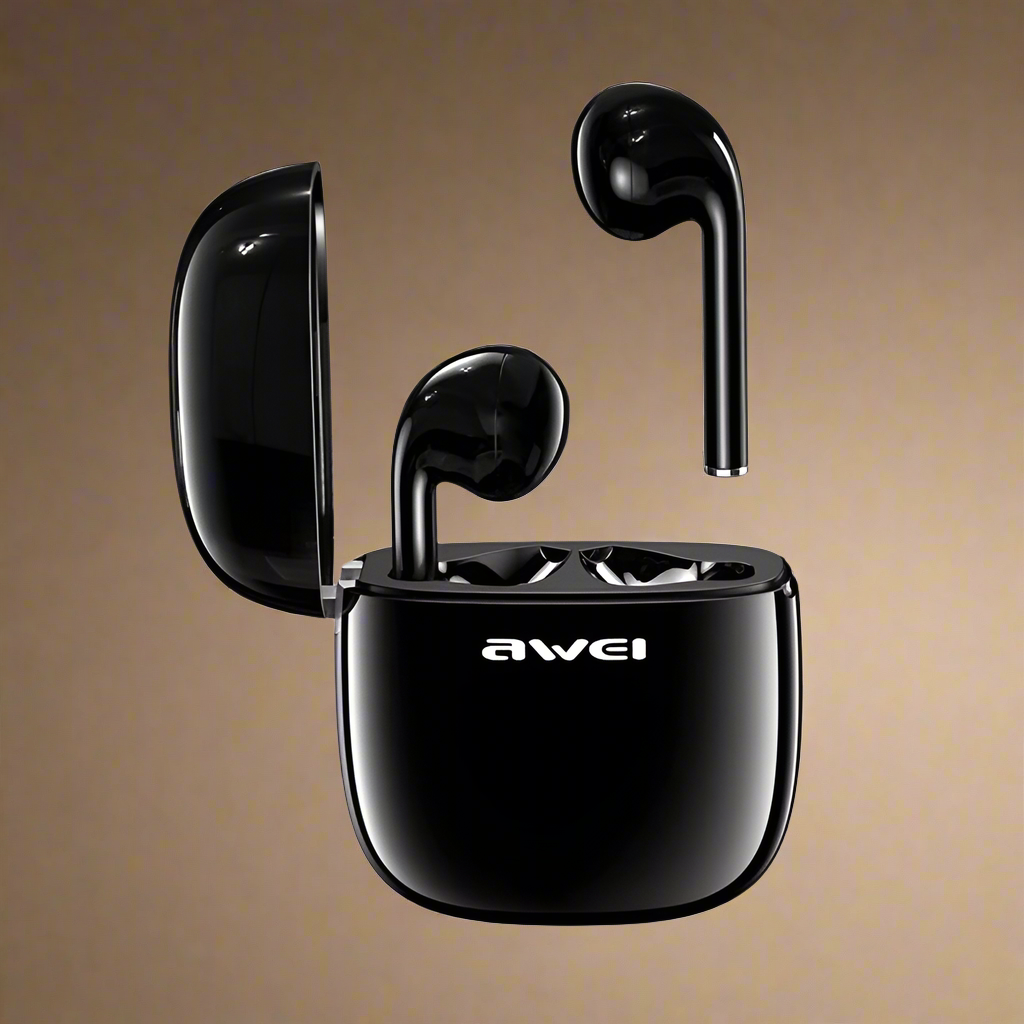 Ασύρματα ακουστικά Bluetooth με θήκη φόρτισης Awei
