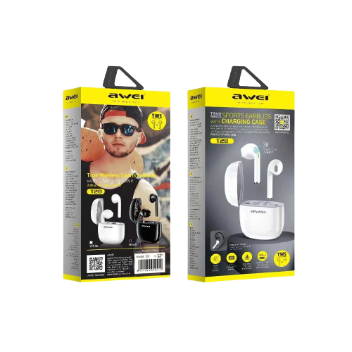 Ασύρματα ακουστικά Bluetooth με θήκη φόρτισης Awei
